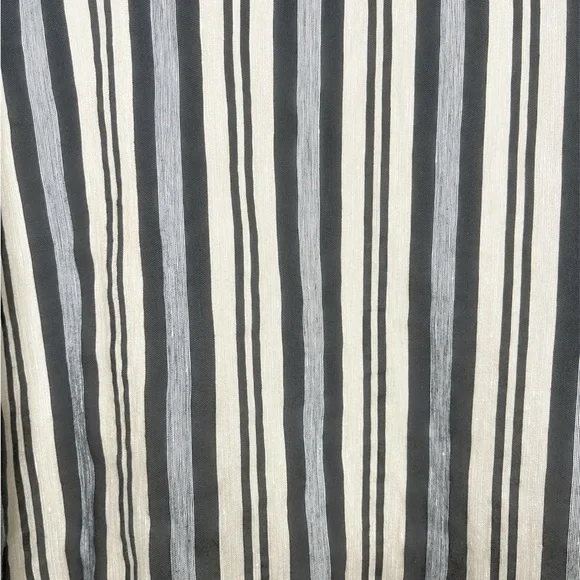 Madewell Evelyn Stripe Square-Neck Midi Dress -‎ Size L - Picture 8 of 8